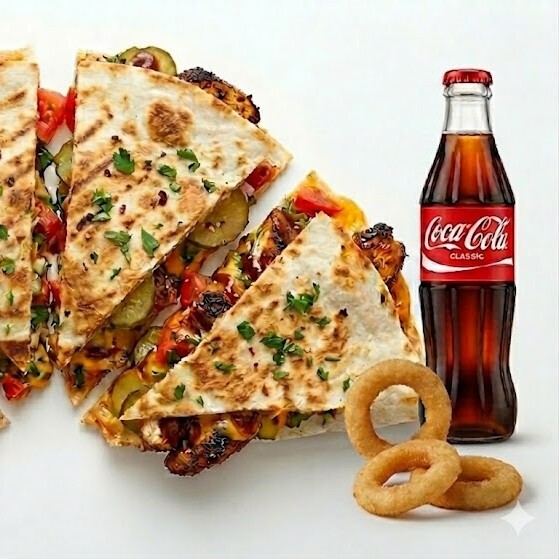 Classic Cajun Quesadilla Menü