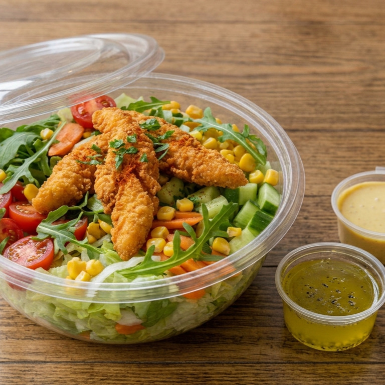 Çıtır Tavuklu Salata