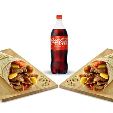 2li İskenderun Döner 1lt Cola Menü