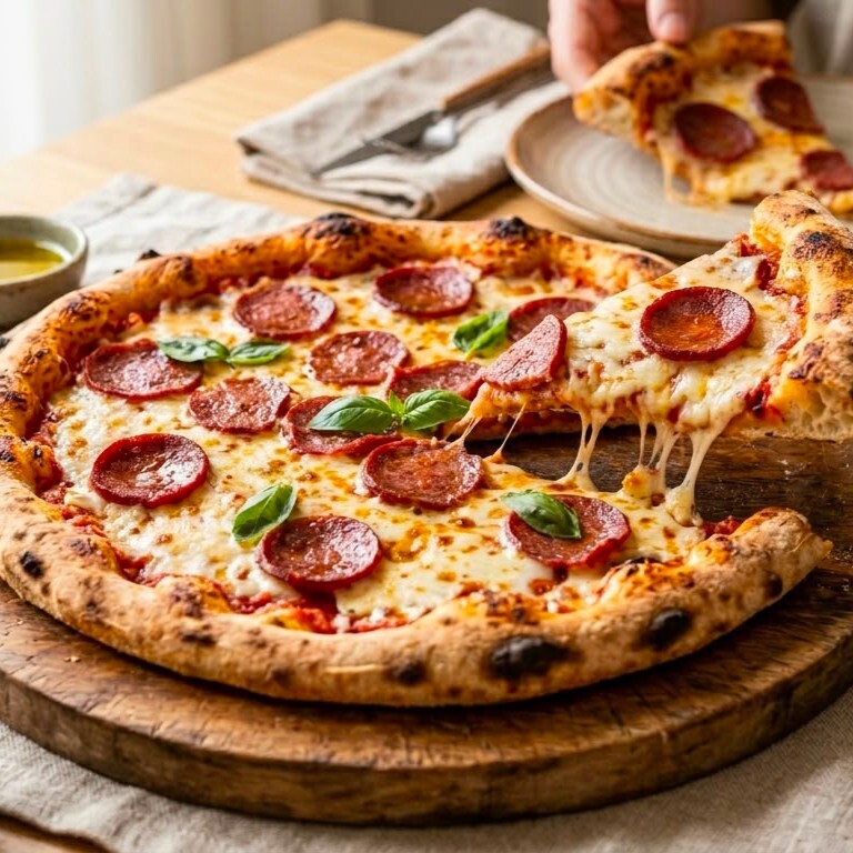 Büyük Boy Sucuklu Pizza
