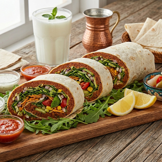 Doritoslu Mega Dürüm (200 Gr)