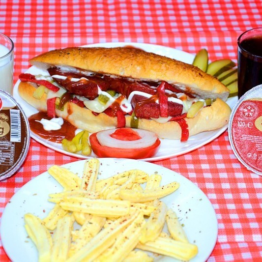 8-Yarımdan fazla kumru menü
