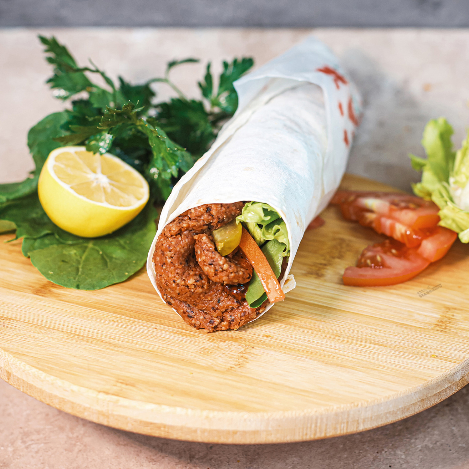 Mega Dürüm (200 gr. çiğ köfte)