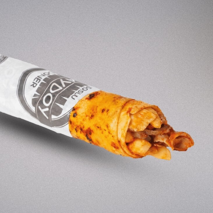 Tavuk Döner Medium Dürüm