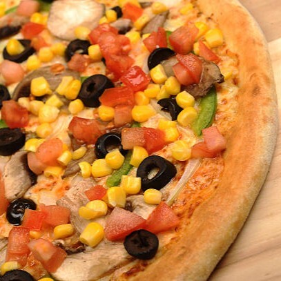 Vegi Pizza: (Küçük Boy)