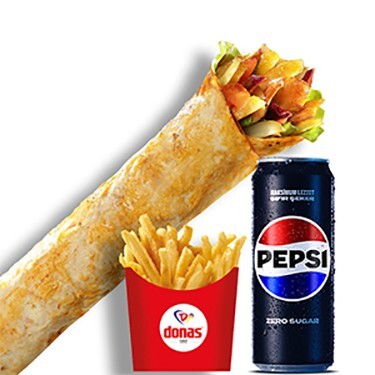 Donas Zurna Tavuk Döner Dürüm Menü 2