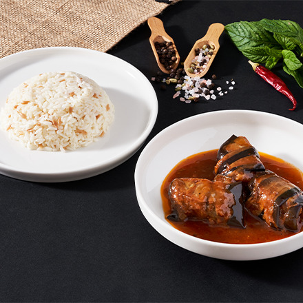 İslim Köfte ve Tereyağlı Pirinç Pilavı