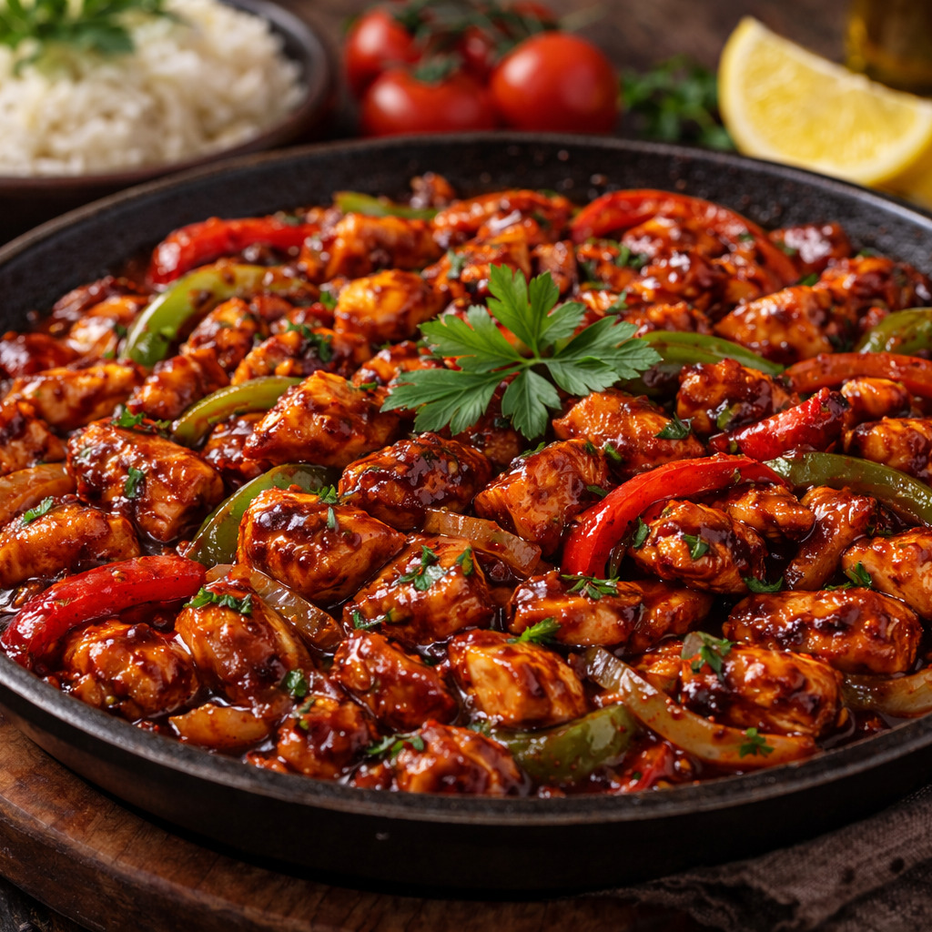 Mangal Soslu Tavuk