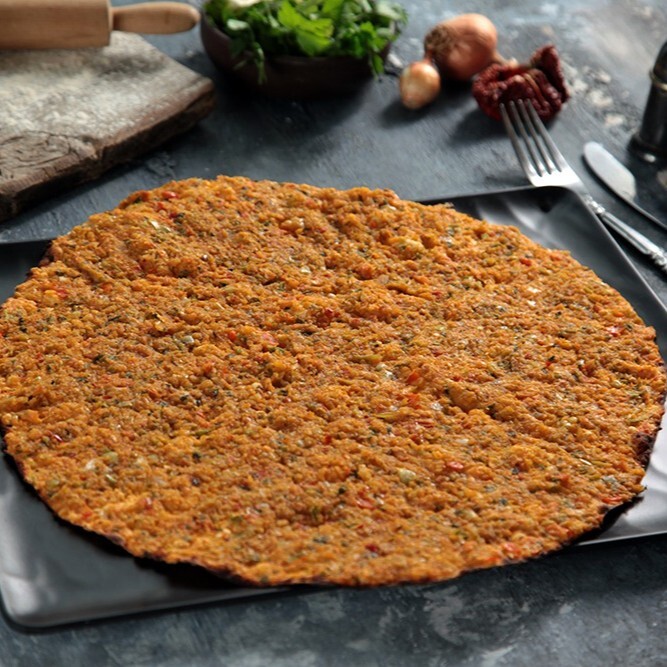 Vegan Lahmacun