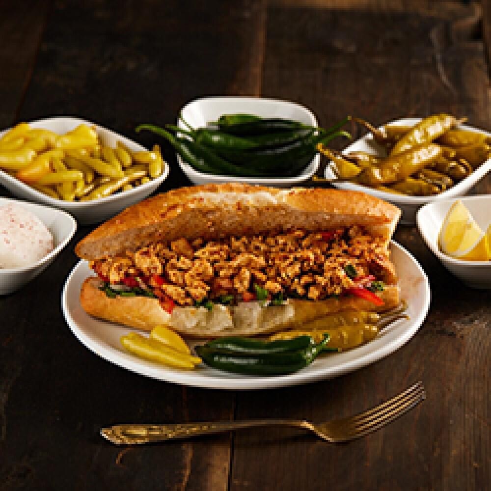 Duble Gramaj Ekmek Arası Tavuk Tantuni