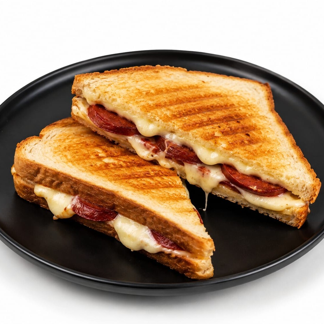 Sucuklu Kaşarlı Tost