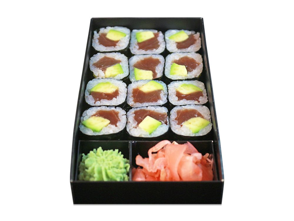 Avocado Maguro Maki (12 pcs.)