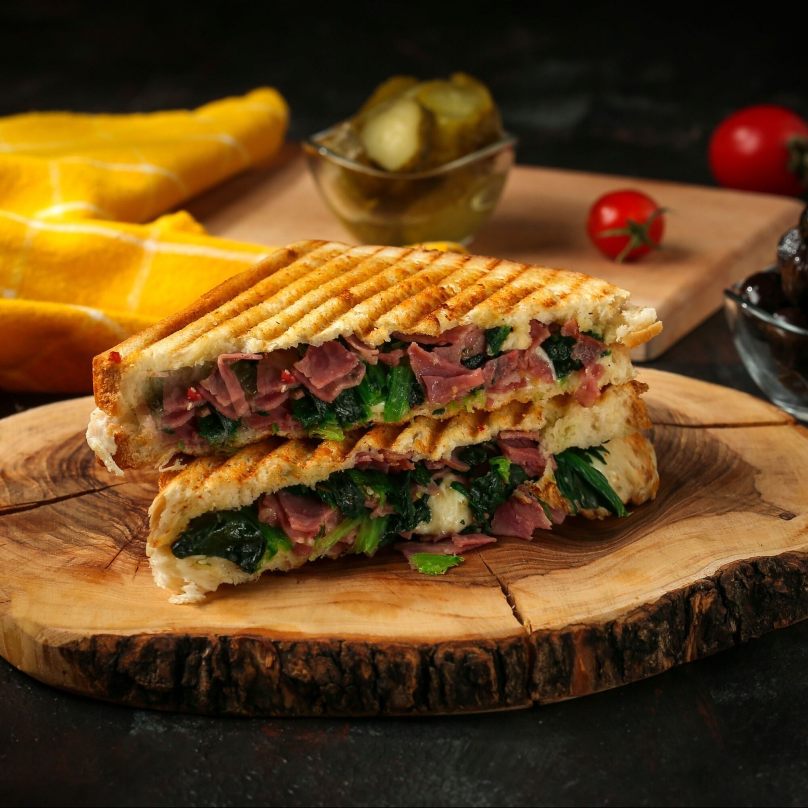 Pastırmalı Tost (Yarım)