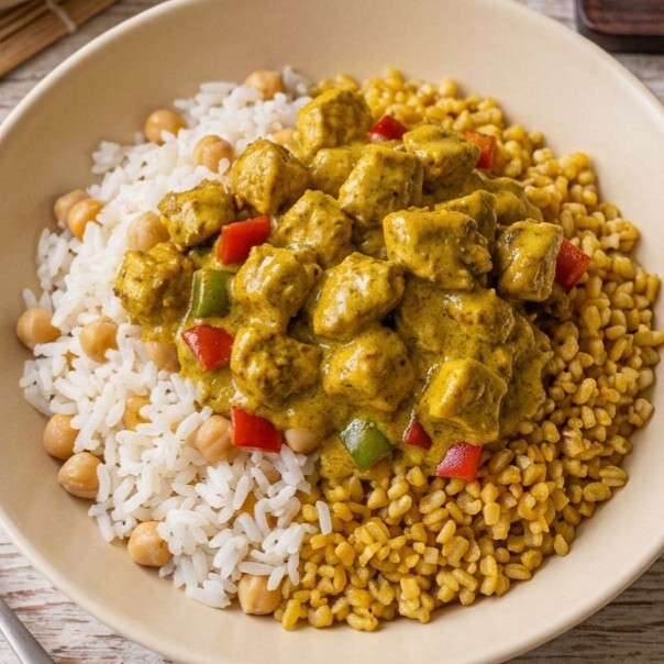 Körili Tavuklu Gece Pilavı