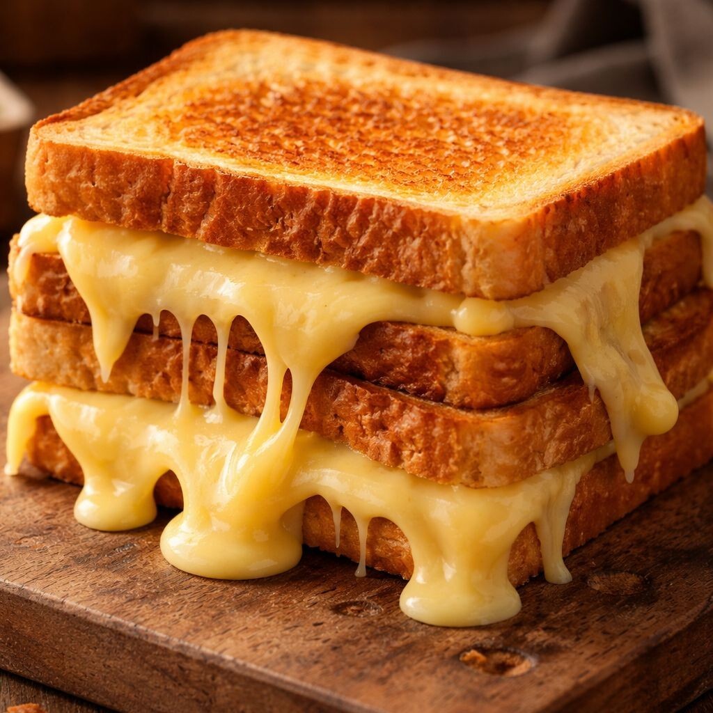 Yarım Ekmek Arası Kaşarlı Tost