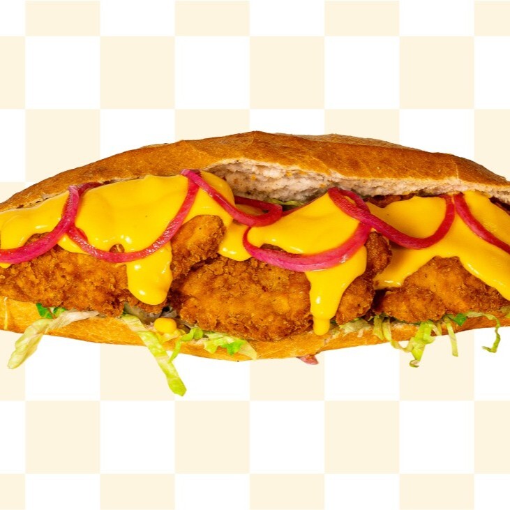 Cheddarlı Tavuk Ekmek