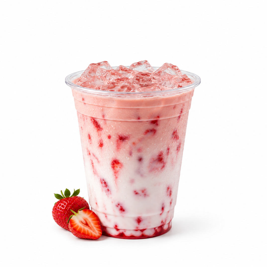 Ice Strawberry Latte