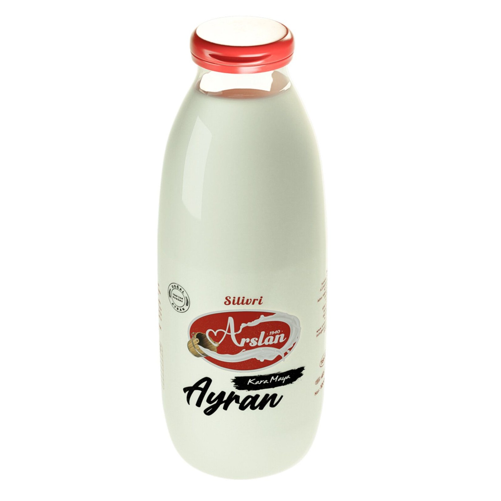 Silivri Arslan Ayran Cam Şişe (1 L.)