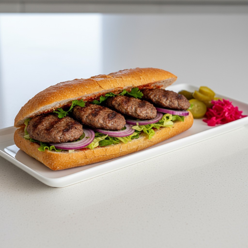 Ekmek Arası Izgara Köfte