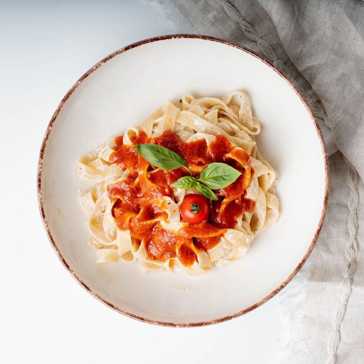 Napolitan Soslu Fettuccine