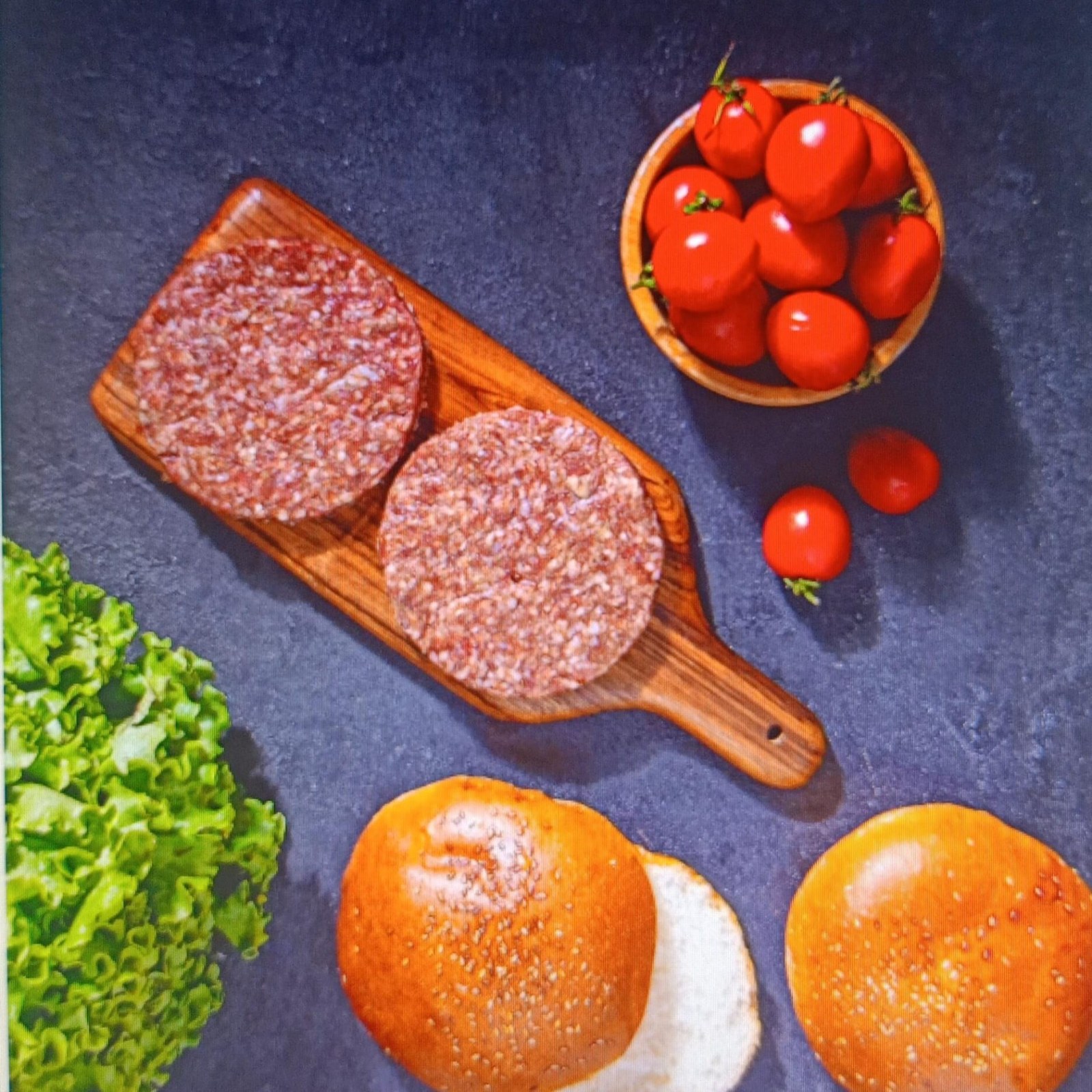 Double Burger Menü