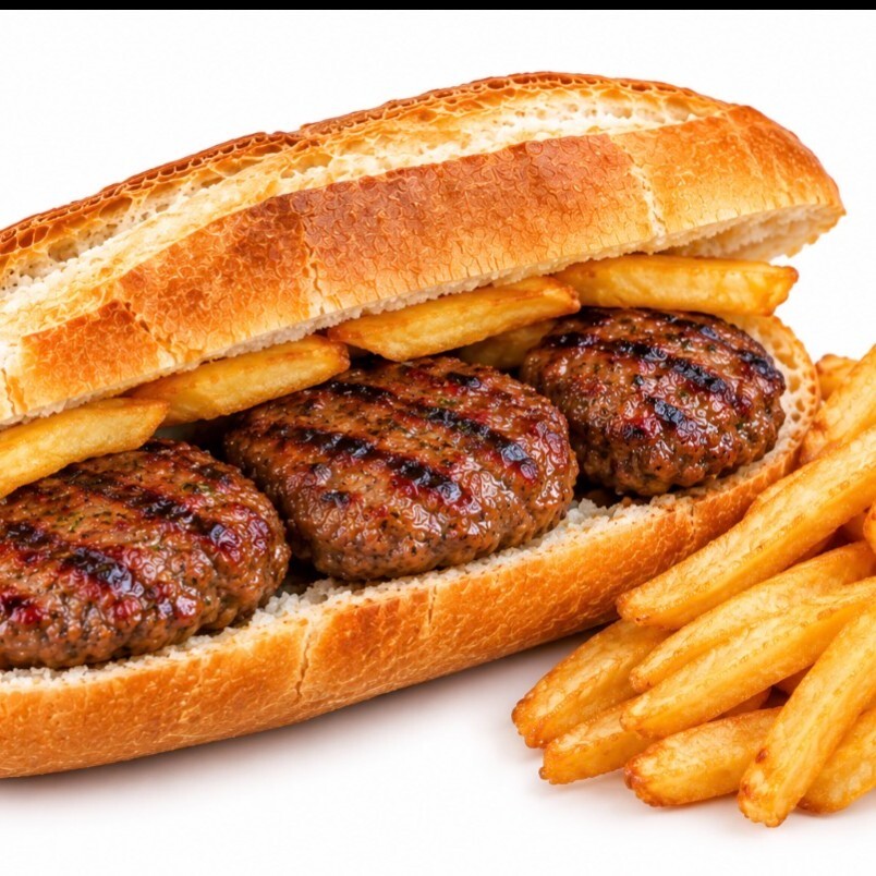 Ekmek Arası Köfte Patates