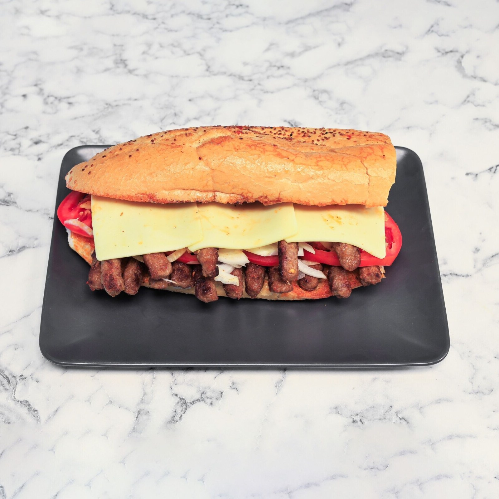 Yarım Ekmek Kaşarlı Ödemiş Köfte Şiştim 130gr