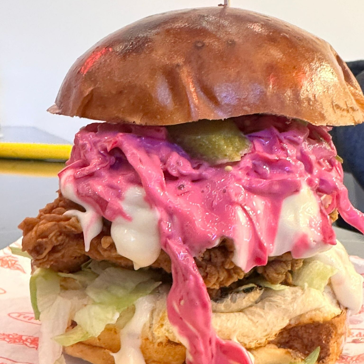 Şefinn Chıcken Burger (PATATES KIZARTMASI İLE)