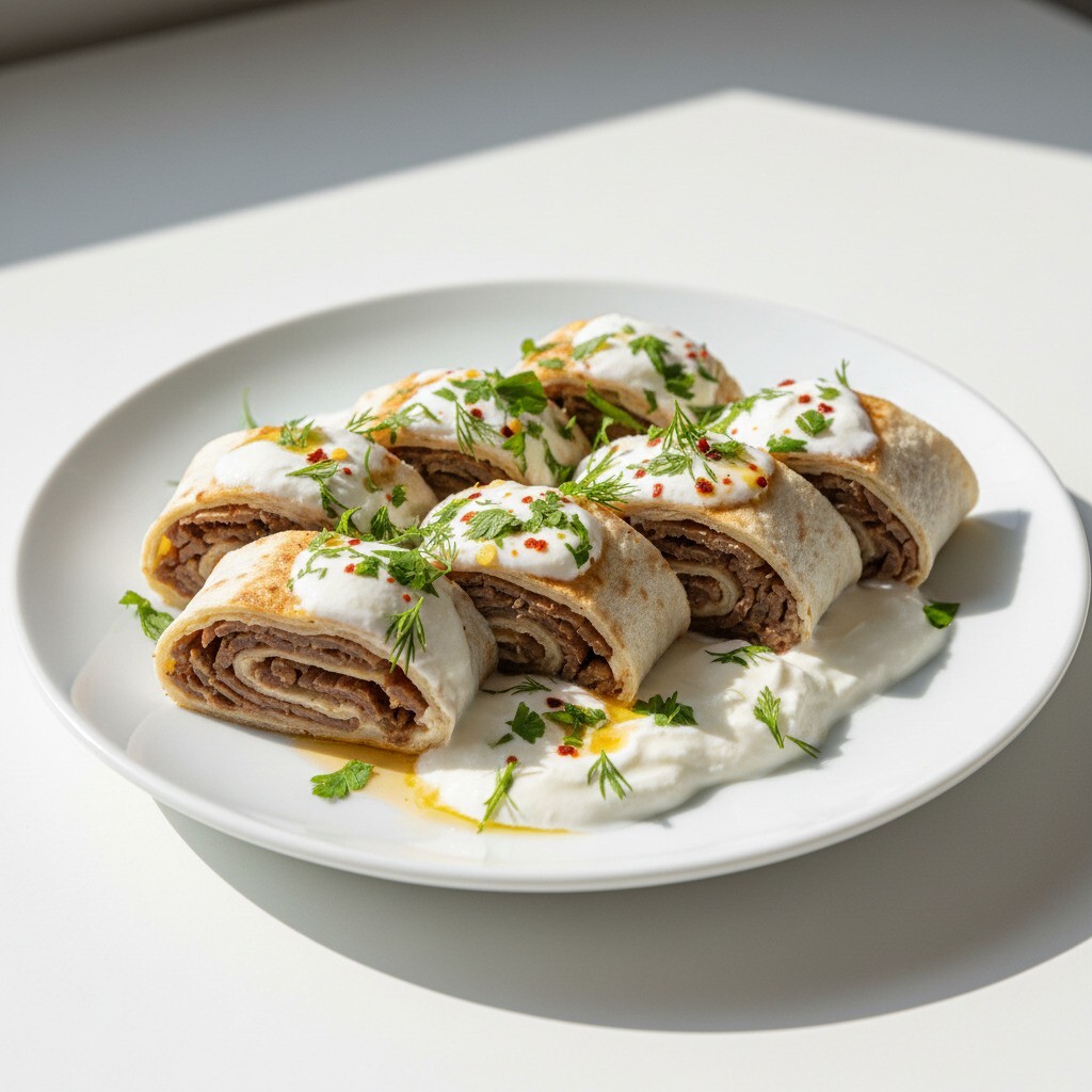Yoğurtlu Et Tantuni