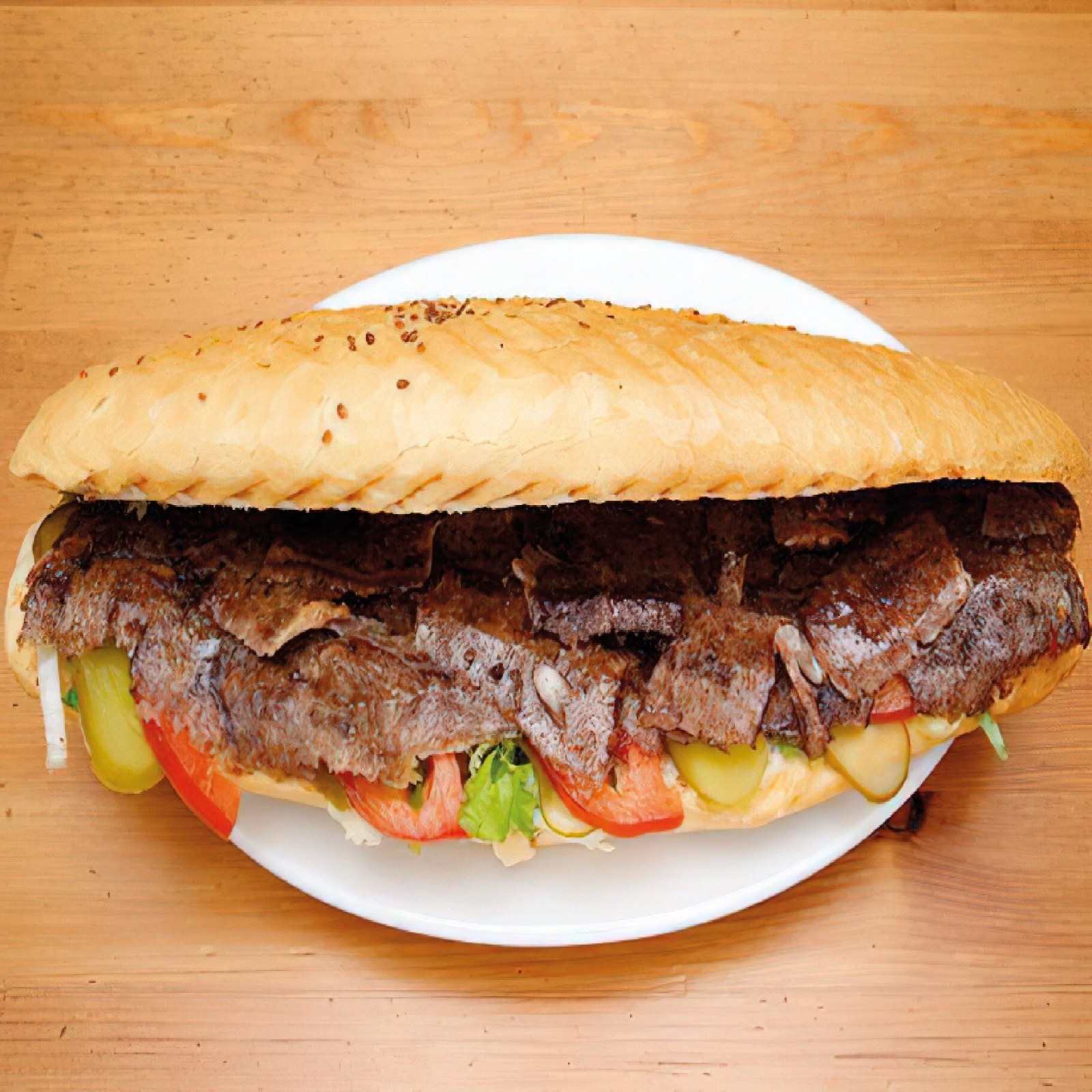 Tam Ekmek Arası Et Döner