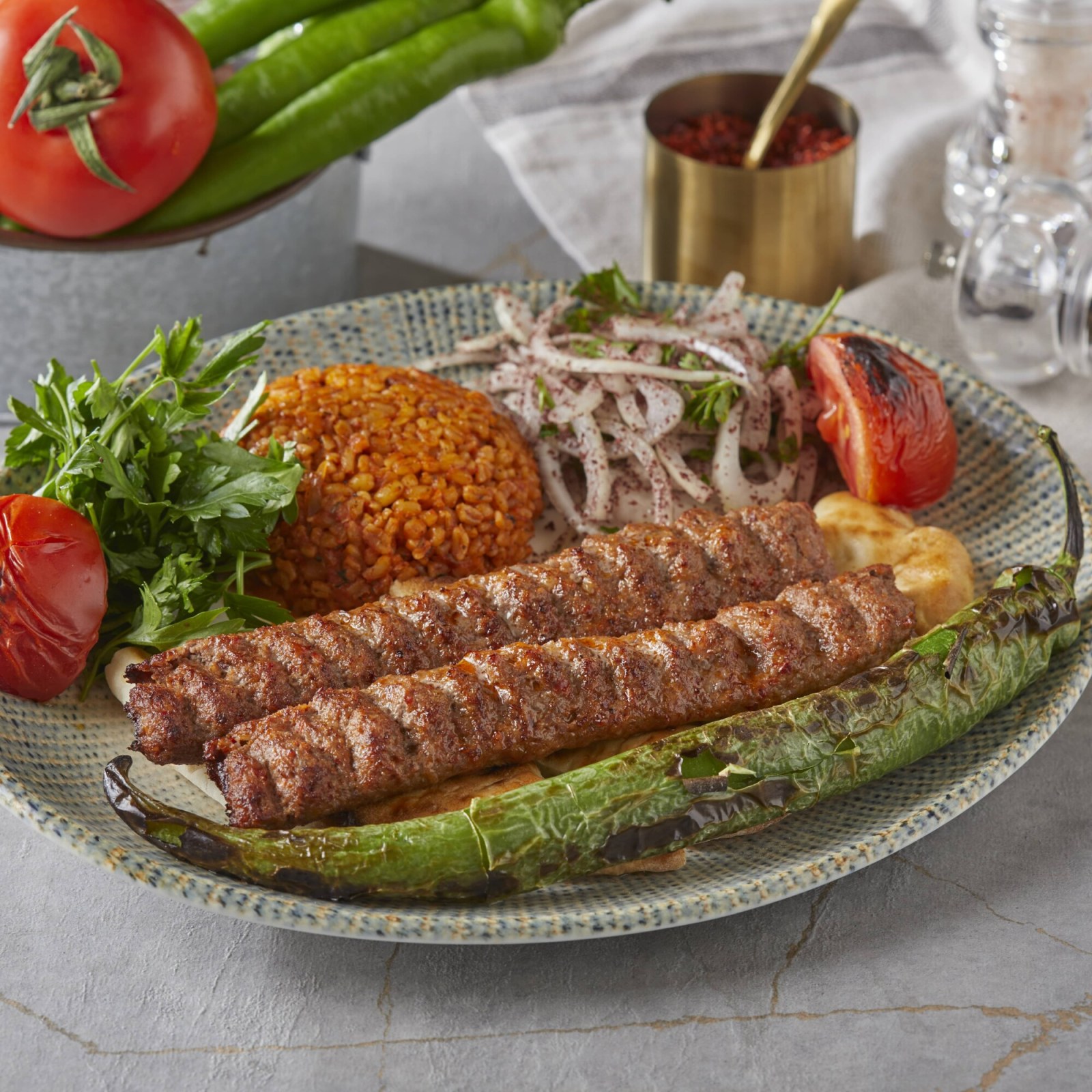 Adana Porsiyon+Çorba+Salata+Kola