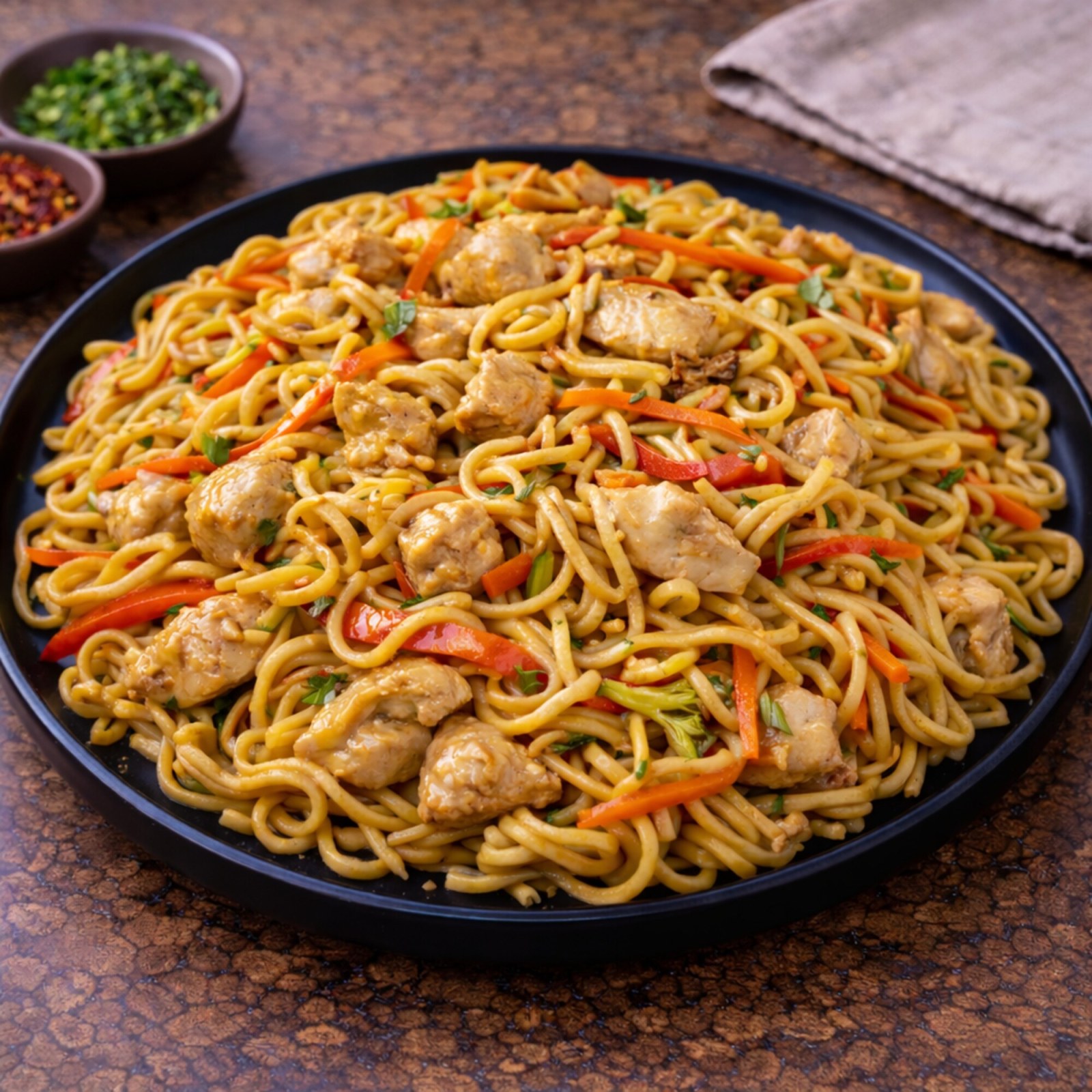 Tavuklu Noodle
