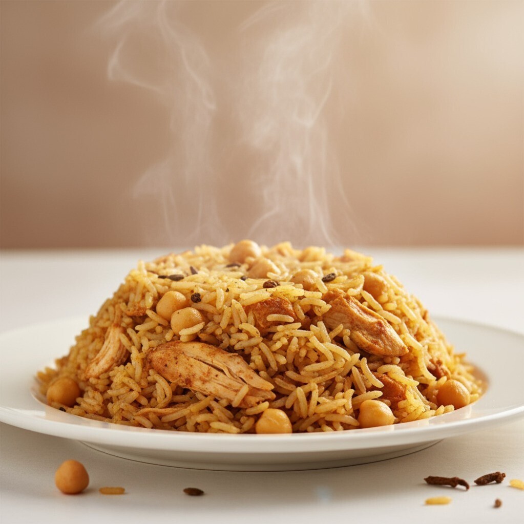Tavuklu Bulgur Pilavı