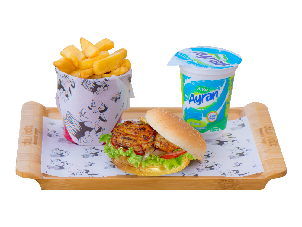 Çocuk Tavuk Burger Menü