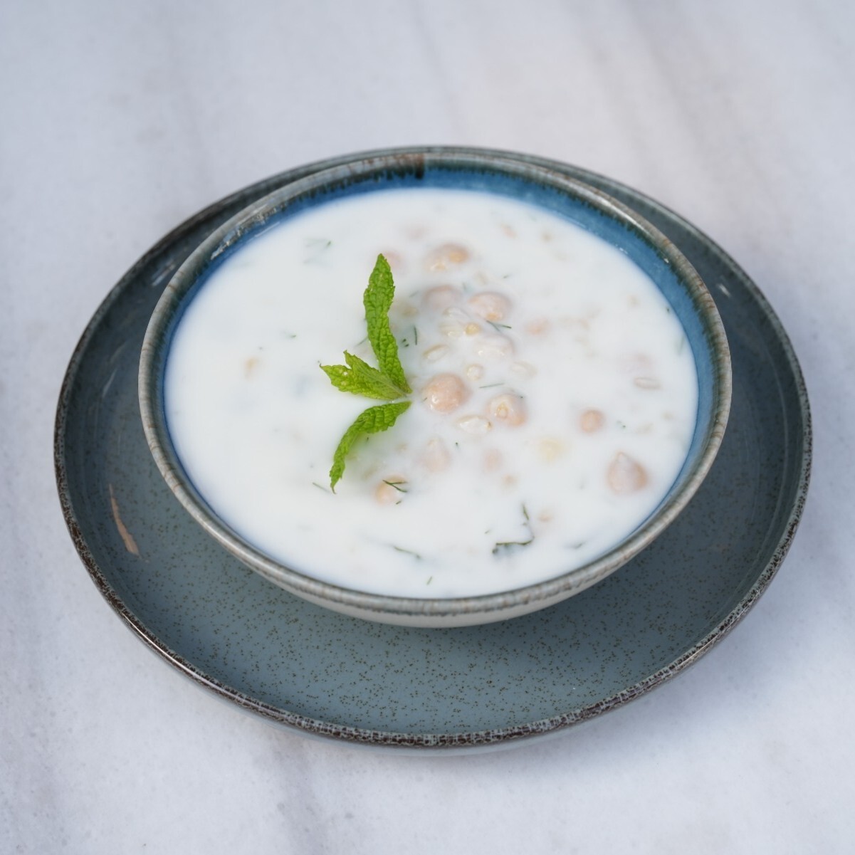 Soğuk Ayran Aşı Çorbası
