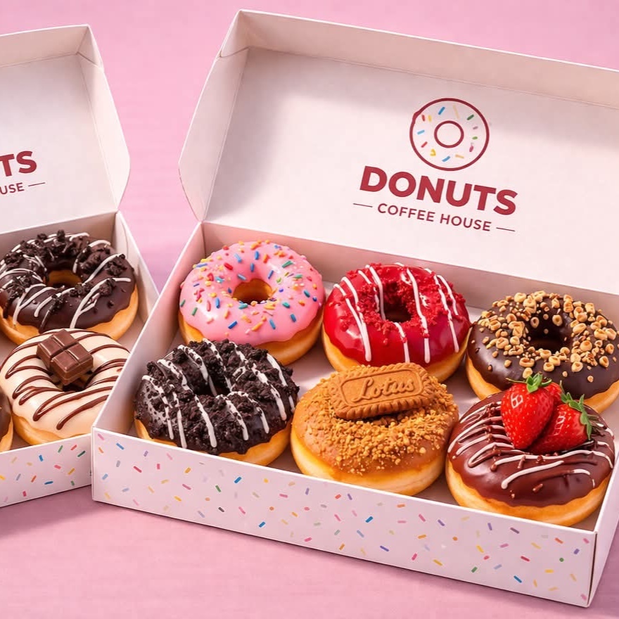 8'li Donut Menü