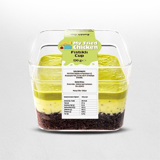 Fıstıklı Cup Pasta (130 gr.)