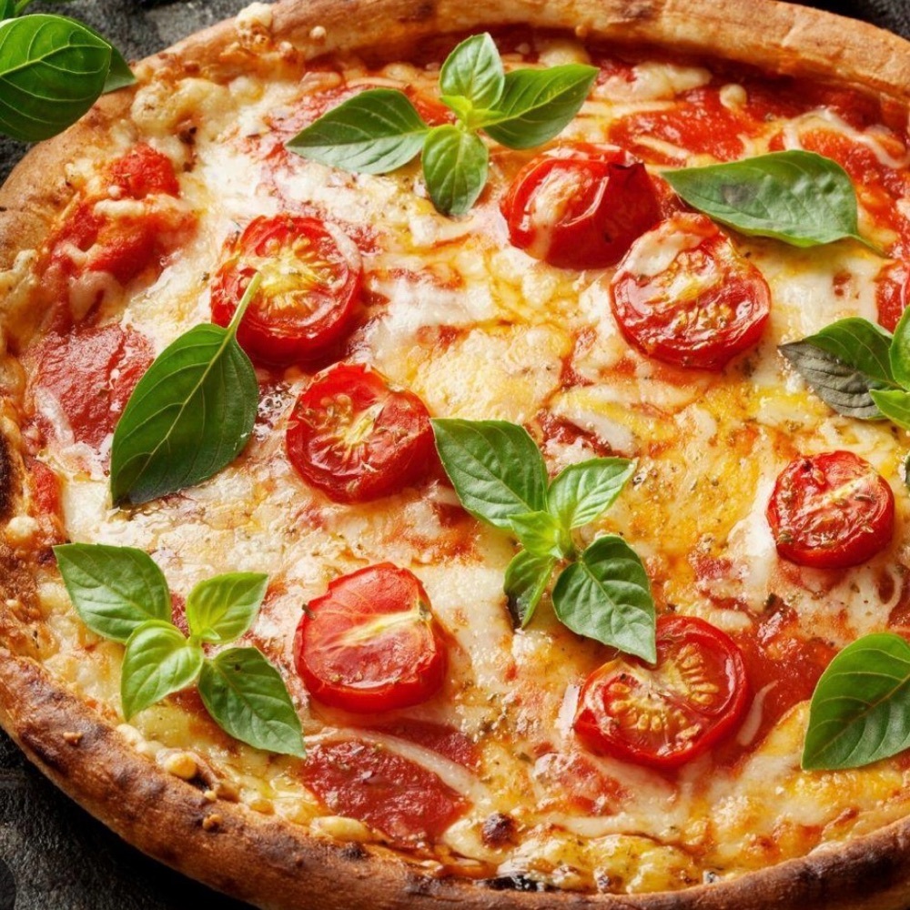 Margarita Pizza Menü (Büyük Boy) Kızartma + Kola