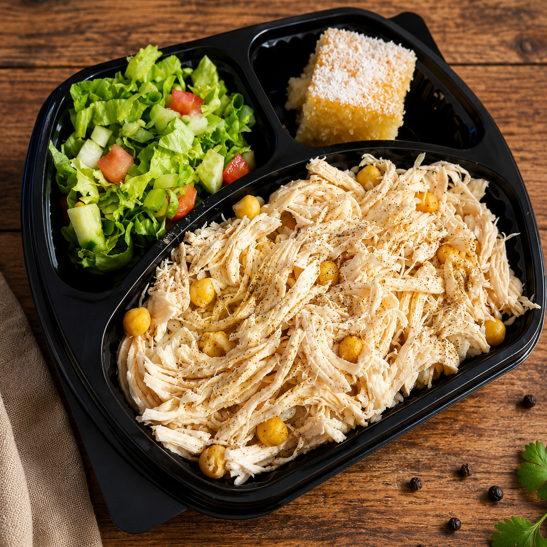 Tavuklu Pilav Salata Menü