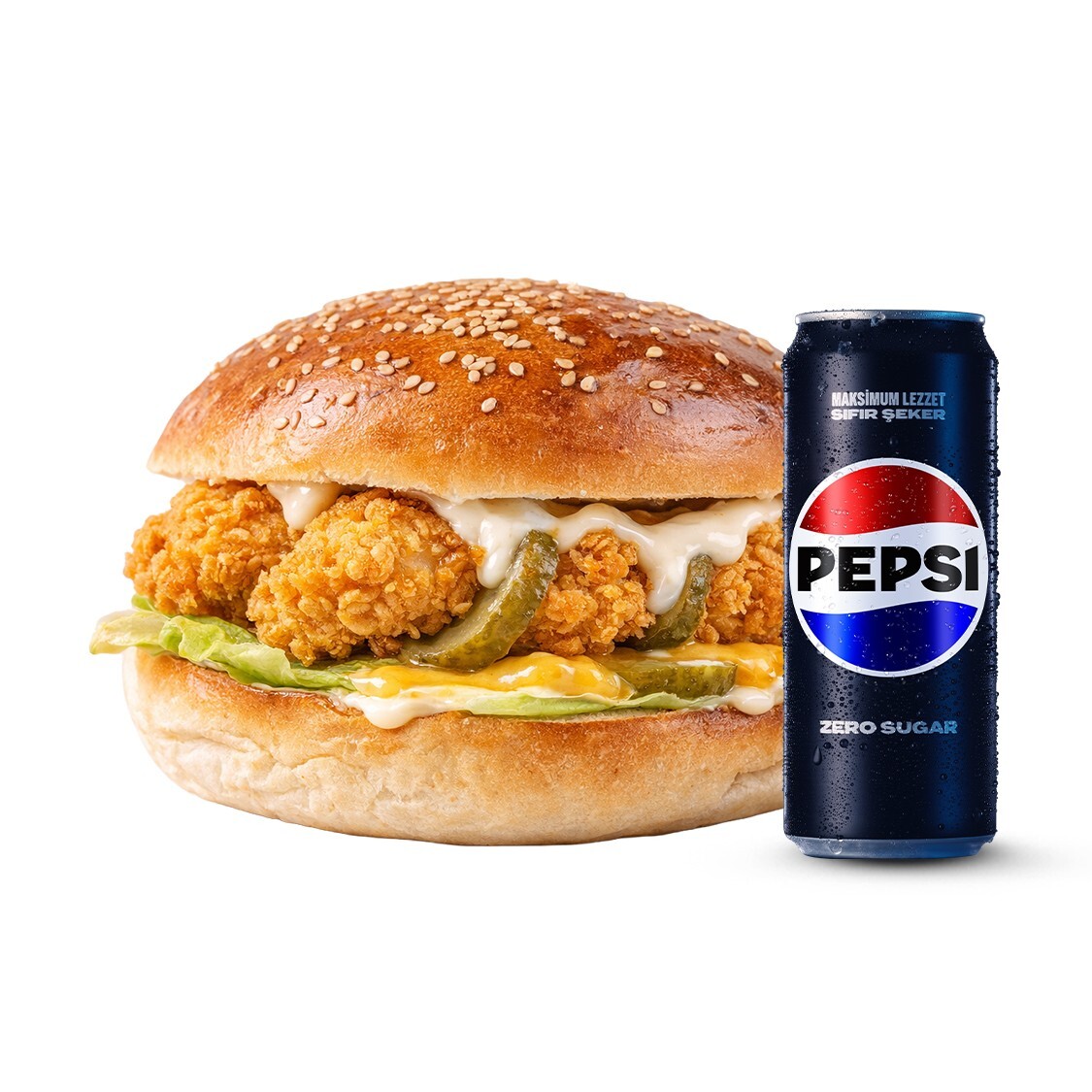 Pepsili Tenders Burger