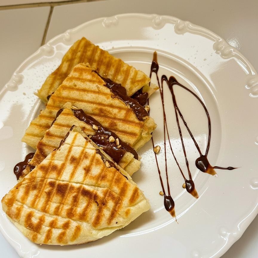 Çikolatalı Bazlama Tost