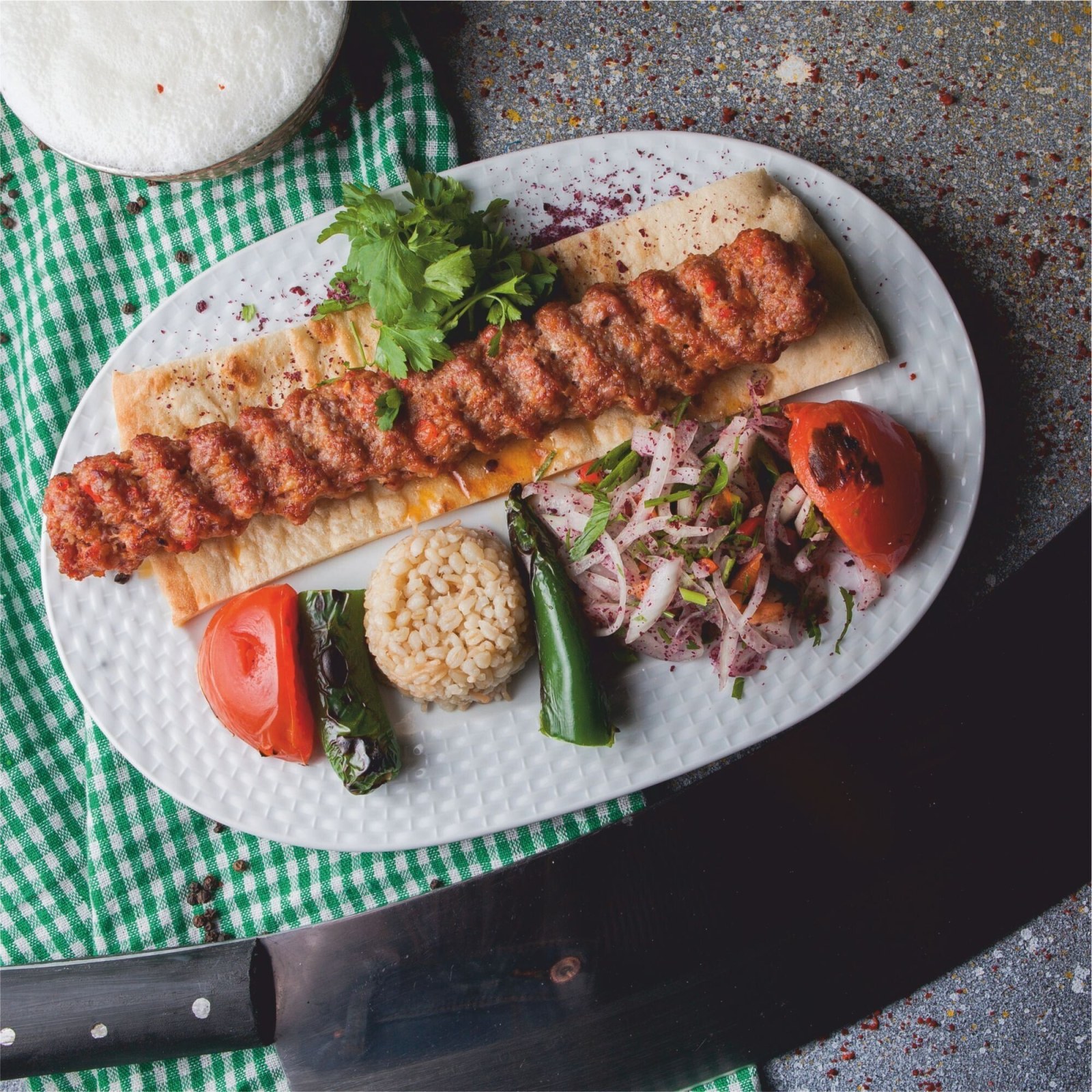 Adana Servis + Ayran