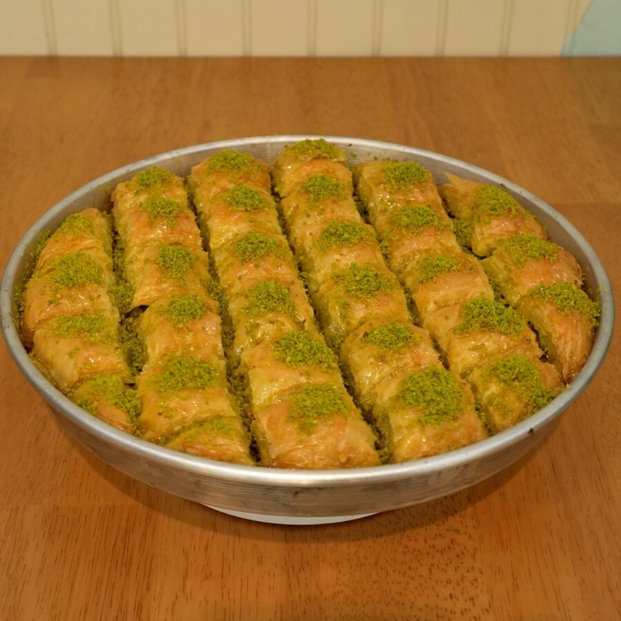 Kare Fıstıklı Baklava (1 Kg)