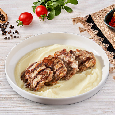 Kaşarlı Köfte & Patates Püresi