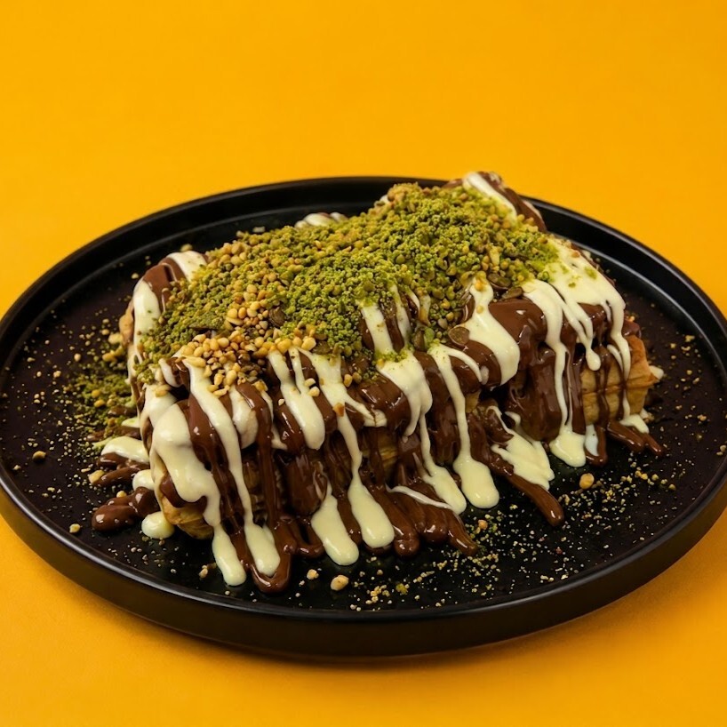 Klasik Waffle (Büyük Hamur) (DİLİMLENMİŞ)