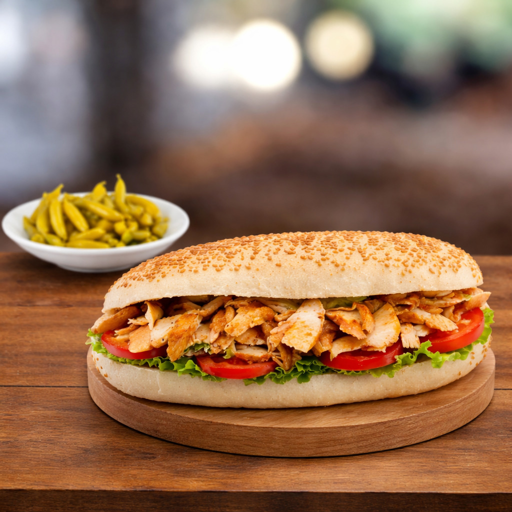 Ekmek Arası Tavuk Döner
