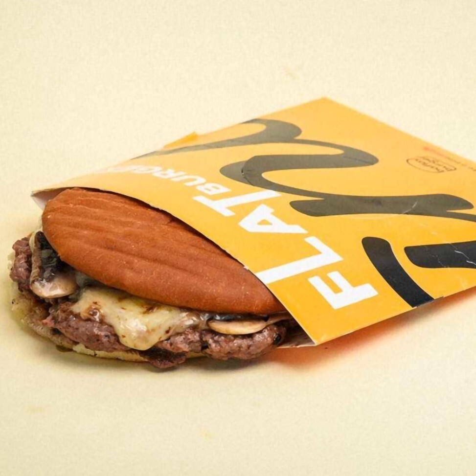 Mantar Soslu Flat Burger