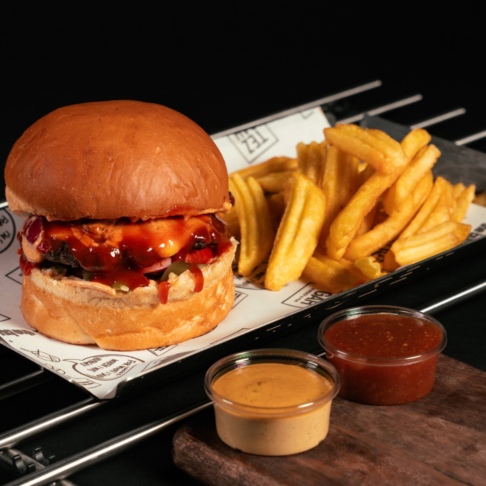 Burning Cheese ( Acı ) Burger