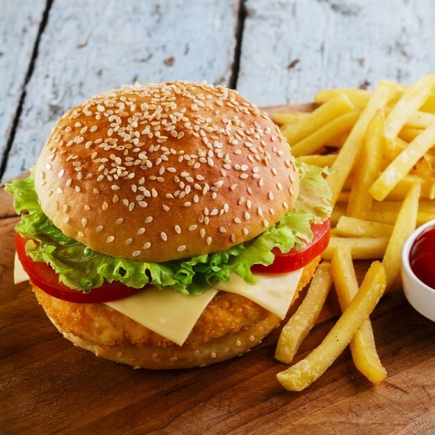Chicken Burger MENÜ