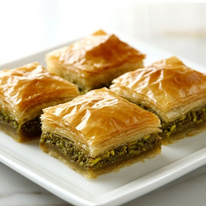 Klasik Antep Fıstıklı Baklava (500 gr)